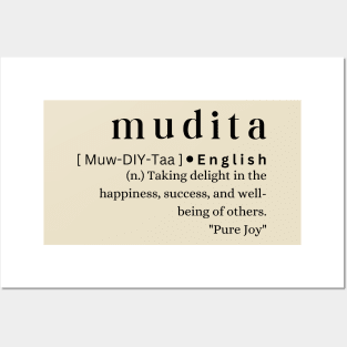 Mudita Posters and Art